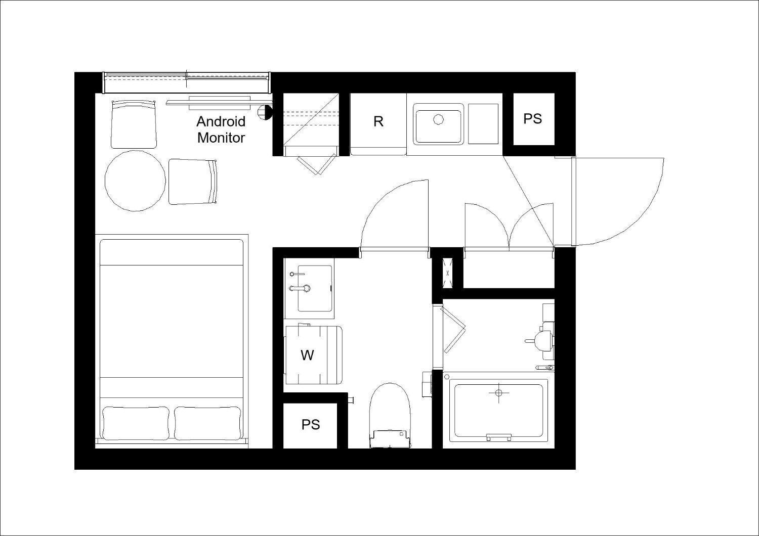Apartament Arucia Sangenjaya Tokio Pokój zdjęcie